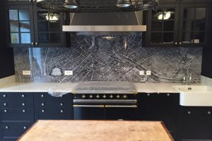 Insertion et impression entre deux verres de papier, tissu